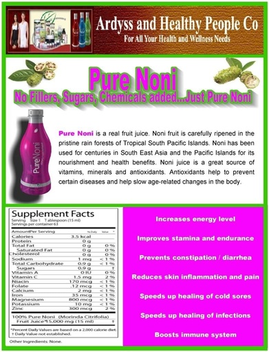 [BRSWIGIIPMCBCHA7] Pure Noni Dietary Supplement