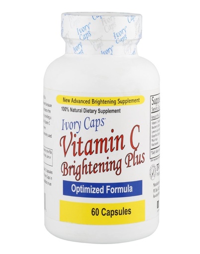 [BRSWGHAPOIMAEHLF] Ivory Caps Maximum Strength Vitamin C Brightening Plus 60 Caps