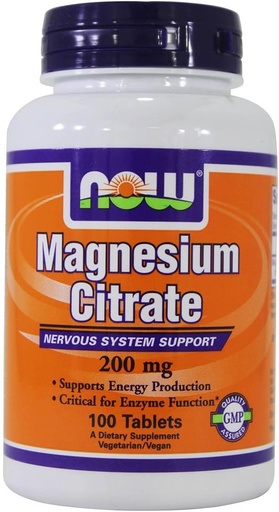 [BRSWIYQ6CABGCDL4] Magnesium Citrate 200mg 100 Tablet (Paket 2)