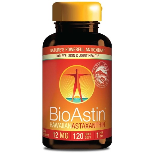 [BRSWIGYOOUMR2E36] Nutrex Hawaii Bioastin Hawaiin Astaxanthin 12mg - 120 Count