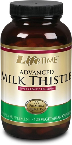 [BRSWIYTQBMFRU2AZ] LIFETIME Milk Thistle Blend Liver Cleanse Formula | Dandelion Root와 Turmeric(120 CT)의 특징