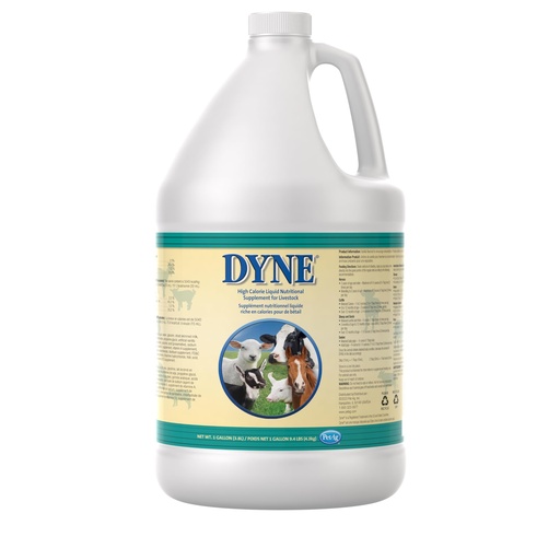 [BRSWEC33DEJQGEIU] PetAg Dyne High Calorie Liquid Nutritional Supplement for Livestock - 1 Gallon - Includes Added Vitamins - Excellent for Underweight, Stressed, or Recovering Animals