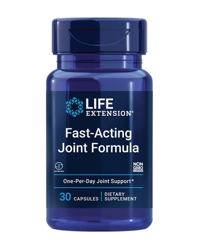 [BRSWIY32BENGYFT2] Life Extension Fast-Acting Joint Formula, Keratin, Korean Angelica, hyaluronic Acid, Joint discomfort Relief, Non-GMO, Gluten-Free, 30 Capsules