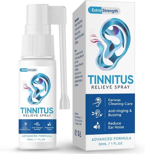 [BRSRAAQPCQFRGHTX] TUHIMO Tinnitus Relief Ringing kõrvad, Tinnitus Relief kõrvatilgad, Vähendada Kõrvamüra ja parandada kuulmist, 30 ml