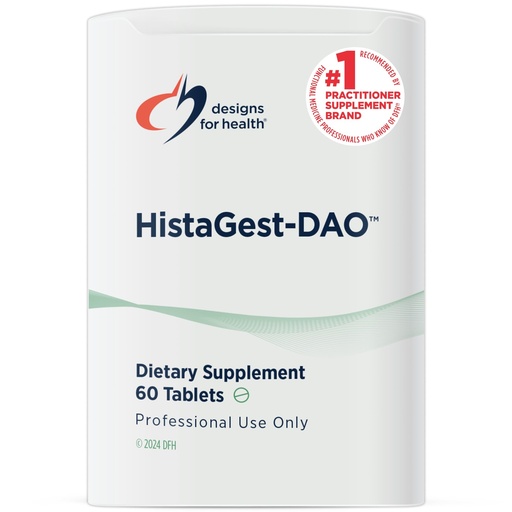 [BRSRMAI6AAFAIHYY] Designs for Health HistaGest-DAO - Diamine Oxidase DAO Enzyme to Support Digestion of Histamine-Containing Foods - 20,000 HDU DAO Diamine Oxidase Enzymes (60 Gastro-Resistant Tablets)
