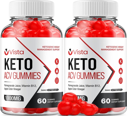 [BRSROA37CQPWMDL7] (2 пакета) Vista Keto ACV Gummies - Advanced Formula Vista Keto Plus ACV Gummies Apple Cider Vinegar Vista ACV Dietary Supplement Men Women (120 Gummies)