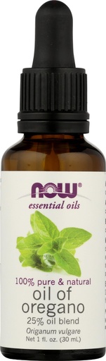 [BRSWIZAAAF6RU2Y3] NOW FOODS Oil Of Oregano 25%, 1 FZ