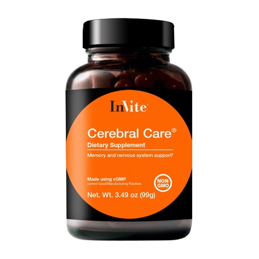 [BRSWECQCDENBO3L4] Invite Health Super Focus IQ (Cerebral Care) - Supports Brain Health Including Memory, Focus, Attention and Mood - 30 Servings