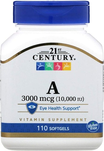 [BRSWIFD3OZYRUFL4] VITAMIN A 10,000iu 110 SOFTGELS