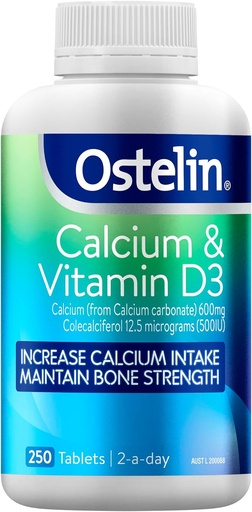 [BRSWGZIZCN5AMEQU] Vitamin D Plus Calcium x 250 tabletter