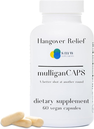 [BRSROAIZA4PW23LJ] Pre-Celebration Blend: Prep, Party, Wake Up Refreshed and Energized, Boost Recovery After Drinking by Enhancing Liver Function with Antioxidants, B Vitamins, Riboflavin - 60 ct.