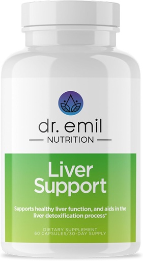 [BRSROFIDAQIGM3Q7] DR. EMIL NUTRITION Liver Support Suplemento formulado a Cleanse, Detox, Repair &amp; Support Healthy Liver Function with Milk Thistle, Artichoke Leaf, Dandelion Root & Beet Root Formula