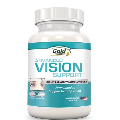 [BRSWIBY4AF5GMAYZ] Lutein Eye Vitamins – Vision Support Complex for Eye Health, Made in USA | With bilberry, zinc & grapeseed, supports retina & macular health, all-natural eye & vision care with essential vitamins