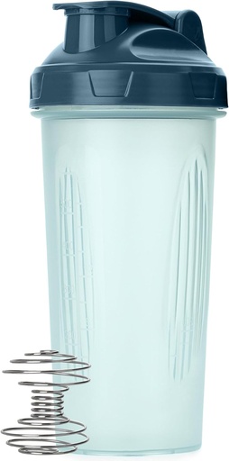 [BRSROFQZBENGMGT5] Mr. Pen- Shaker Bottiglie per miscele di proteine, 28 oz, 1 confezione, trasparente, flacone per frullatori di proteine con filo palla di whisky, bottiglia di frullatore