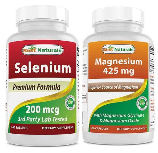 [BRSRMBAHBUIAYADO] Selenium 200 mcg & Magnesium Glycinate 425 mg