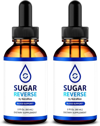 [BRSRAAQECB5AOELH] (2 пакет) Sugar Reverse Drops - естествен начин за поддържане на здравето, органична формула за поддържане на здравословния начин на живот, Sugar Reverse Drops Premium Nutrition, SugarReverse En Gotas (60 сервис)