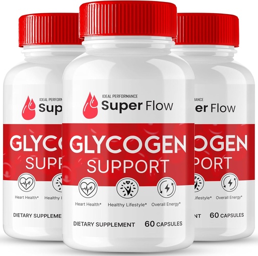 [BRSRAAQFBEDREHTJ] Super Flow Glycogen Support, Super Flow Glyco Optimizer Capsules, Glycogen Super Flow, SuperFlow Glycogen Support Pills, SuperFlow Glycogen Support Reviews, Blood Support Formula Supplement (3 Pack)