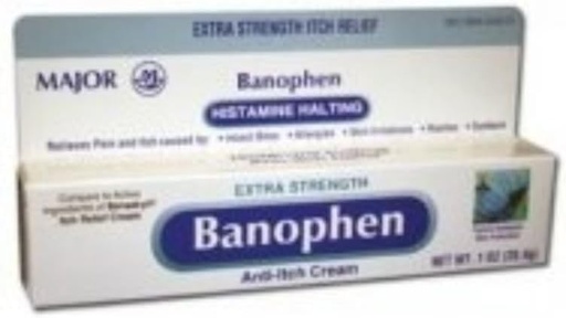 [BRSWICA7CYOQKYDY] Itch Relief Banophen 2% / 0.1% Cream 30 Gram