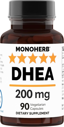 [BRSRAZT4DIIW2ALO] DHEA 200 mg - 90 Veg Capsules