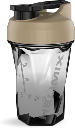[BRSRMBI2ARYROG3A] HELIMIX 1.5 Vortex Blender Shaker Bottle Holds Upto 20oz | No Blending Ball or Whisk | USA Made | Portable Pre Workout Whey Protein Drink Shaker Cup | Mixes Cocktails Smoothies Shakes | Top Rack Safe