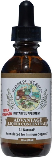 [BRSWIY3QPMPWOGTK] Advantage Liquid Concentrate Natural Immune Support with The Power of Grapefruit Seed Extract, Green Tea and Jasmine Tea (2 fl oz)
