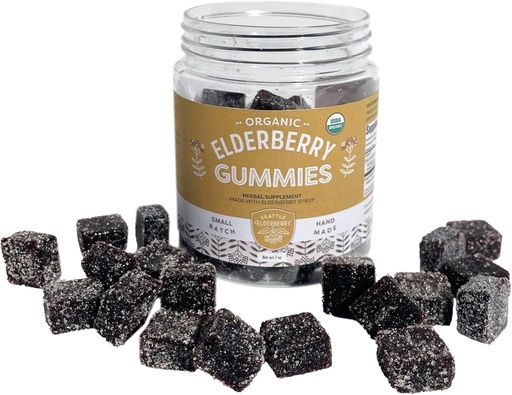 [BRSROZYLOUIWODIZ] Gummies – Delicious, Gluten-Free, Gelatin-Free Herbal Supplement with Potent Immune Benefits Made from Only Organic Ingredients in Small Batches in The USA - 7oz