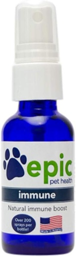 [BRSWIELYOQHAID36] Immune - All Natural Electrolyte Supplement - Promotes Healthy Immune System- Helps Relieve Allergies & Discomfort- Nutritional Multivitamin for Cats & Dogs (Spray 1 oz)