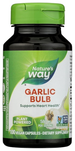 [BRSWIZADAR6AGGTM] Natural Way Česnakų Bulb Vegetarian Kapsulė, 100 pr