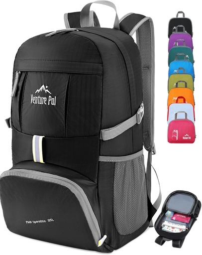 [BRSWKEAQOUOBAHD4] Venture Pal 35L Ultralight Lightweight Packable Foldable Travel Camping Hiking Outdoor Sports Backpack Daypack