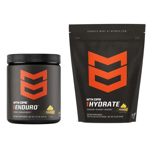 [BRSRAH33BUORS334] MTN OPS Enduro Pineapple + Hydrate Pineapple Bundle