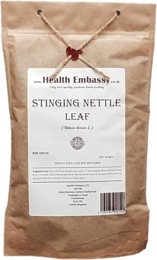 [BRSWK2T6OEGQIDI5] Health Embassy Stinging Nettle Leaf | Urtica Dioica L | Herbal Tea (50g)