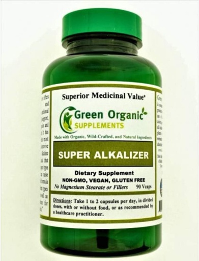 [BRSWYZL7CV6QO2TZ] Green Organic Supplements Alkalizer, PH Control (Pack of 1)