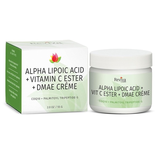[BRSWIYTYOEDRMHTA] Reviva Labs Alpha Lipoic Acid Vitamin C Ester and DMAE Cream -- 2 oz
