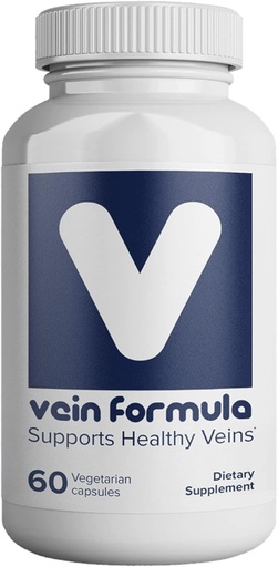 [BRSWECQ7OAAQAD3A] VITASUPPORTMD Vein Formula, Blood Circulation and Leg Vein Supplement, 60 Capsules, Diosmin Hesperidin 667 mg from MPFF, Micronized Bioflavonoids