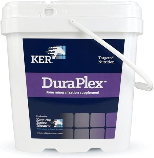 [BRSWGBATCMNB62YZ] Kentucky Equine Research DuraPlex: Bone Mineralization Supplement, 4 kg (66 servings)
