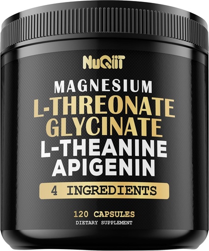 [BRSROGQHCBYWM3DV] Magnesium L-treonat Kapsler 500 mg Magnesium Glycinate 500 mg og mer Supplement - 120 Kapsler - Imponerende fordeler for støtte Positiv Mood, Muskelvekst, Immunsystem, Hjernehelse og fokus