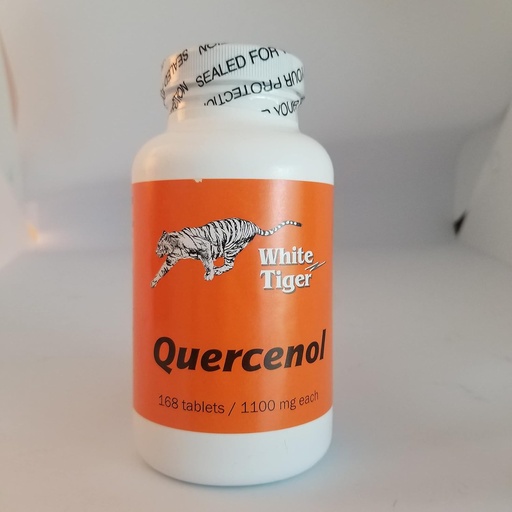 [BRSWIZQPOQORY23K] WHITE TIGER Quercenol 168 tablets, Polyphenols, Proanthocyanidins, supporting vitamins and minerals