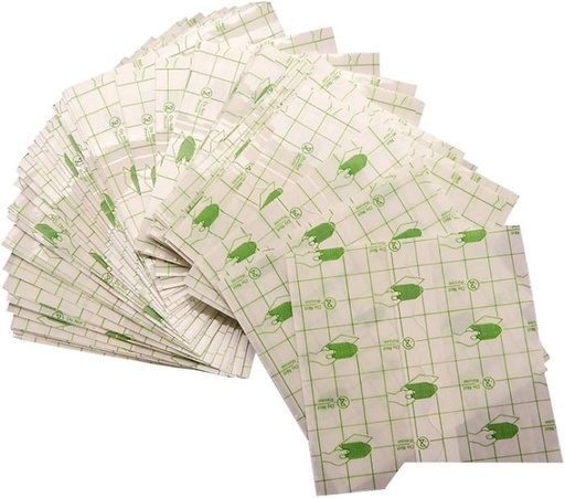 [BRSWGHA6BN7QG3A3] 100pcs Waterproof Transparent Stretch Adhesive Bandage Roll: Transparent Film Dressing Second Skin Healing Protective Clear Adhesive Bandages Tattoo Supplies Products (2.8*3.1inch)