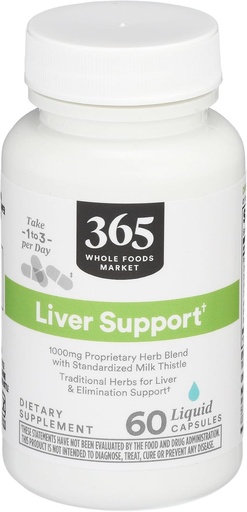 [BRSWGZQBOR7QO23D] Whole Foods Market, Liver Detox, 60 CT