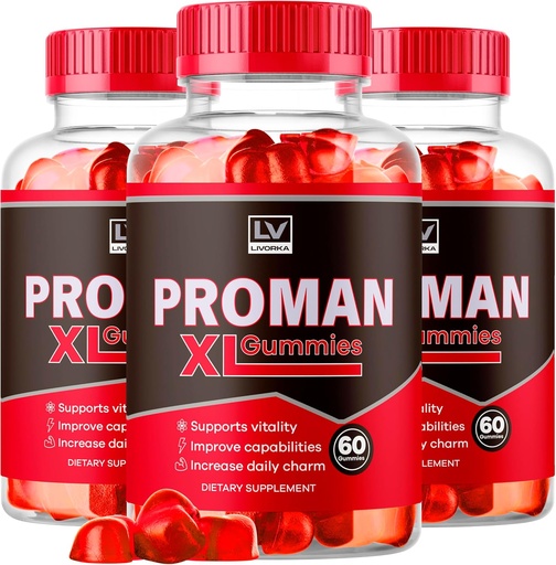 [BRSRAAY7BYCRMAL7] (3 Pack) Proman XL Gummies, Proman XL Gummies for Men, PromanXL Gummies Advanced Formula, Proman XL Capsules, Proman XL Gummies Reviews, Proman XL Gummies Supplement Support, 180 Gummies for 3 Month