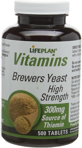 [BRSWIY32AR7RSCTU] LifePlan Brewers Yeast 500 Tablets