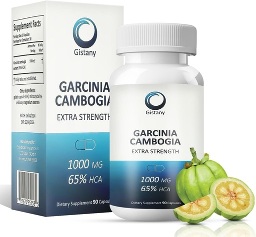 [BRSRAZYFB4MWMF3O] Extra Strength 65% HCA Pure Garcinia cambogia Natural Weight Loss Pills, Appetite Control Pill Dietary Supplement to Control Weight for Both Men and Women