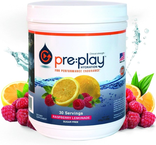 [BRSWKFT2BRYGGELK] Hydration and Energy Drink Powder, Raspberry Lemonade - 30 Serving Tub