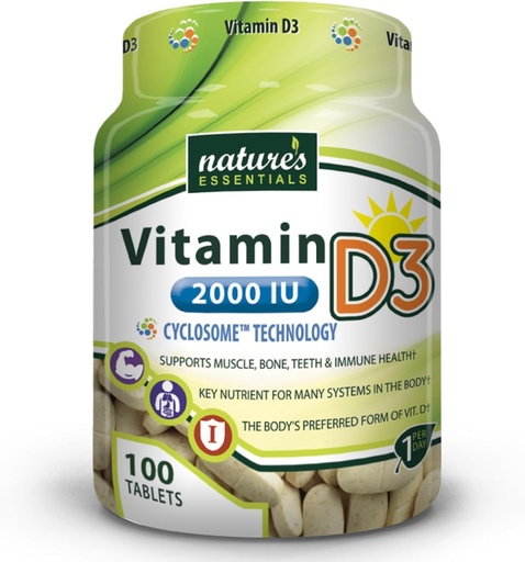 [BRSWECQ3B4FRSYDJ] NATURA ESMINIAI Vitaminas D3 2000IU
