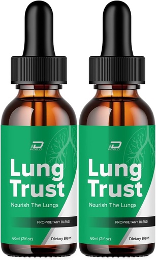 [BRSRAYLRPMMRM2DK] Lung Trust Liquid Supplement, Lung Trust Drops, Lung Trust Advanced Formula Drops - Maximum Strength, LungTrust Drops Support Reviews (2 Pack - 2 Month Supply)