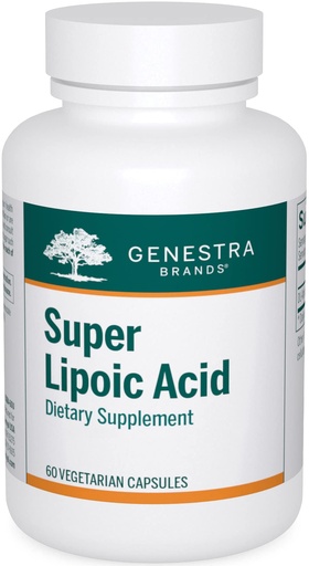 [BRSWGBIYBB7Q2ADU] Genestra Brands Super Lipoic Acid - Alpha Lipoic Acid to Support Metabolism & Anxtioxidants - 60 Capsules