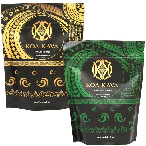[BRSROGL3CEIBY3TA] 8 Oz Tongan Plus 8 oz Vanuatu Kava Bundle