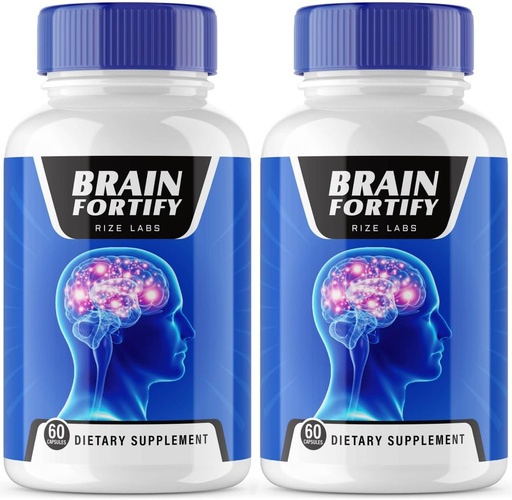 [BRSROGT2DEFGCEL2] (2 Pack) BrainFortify Supplement, BrainFortify Organic Memory Supporting Formula, BrainFortify to Reduce the Negative Effects of Brain Fog, Brain Fortify used to Boost Memory, Reviews (120 Capsules)