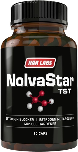 [BRSWIZQOCR7BEFI5] NolvaStar | Estrogen Blocker | Natural | DIM, Calcium-D-Glucarate, Avena Sativa | Chrysin | 90 Capsules