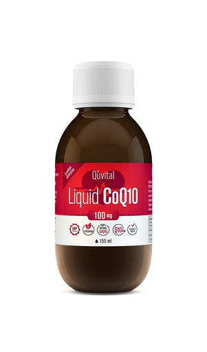 [BRSWGZL6OF6BU336] Q10Vital CoQ10 100 mg Liquid | Superior Absorption – Up to 9 Times Better Absorption | Strong Antioxidant for Heart Health, Energy Production, Anti-Aging, and Skin Health | Sugar-Free | Apple Flavor